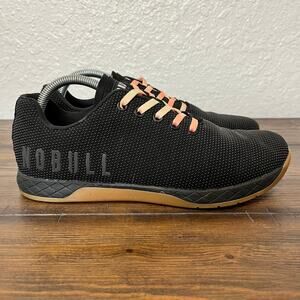 NOBULL Superfabric Trainer Unisex Crossfit Shoe 8.5/10 Black/Pink